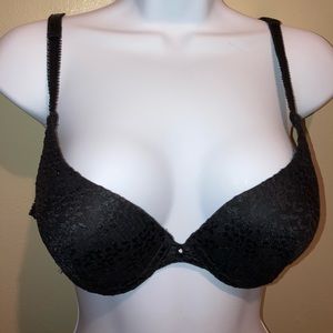 Victoria’s Secret Black Padded Bra Size 34A